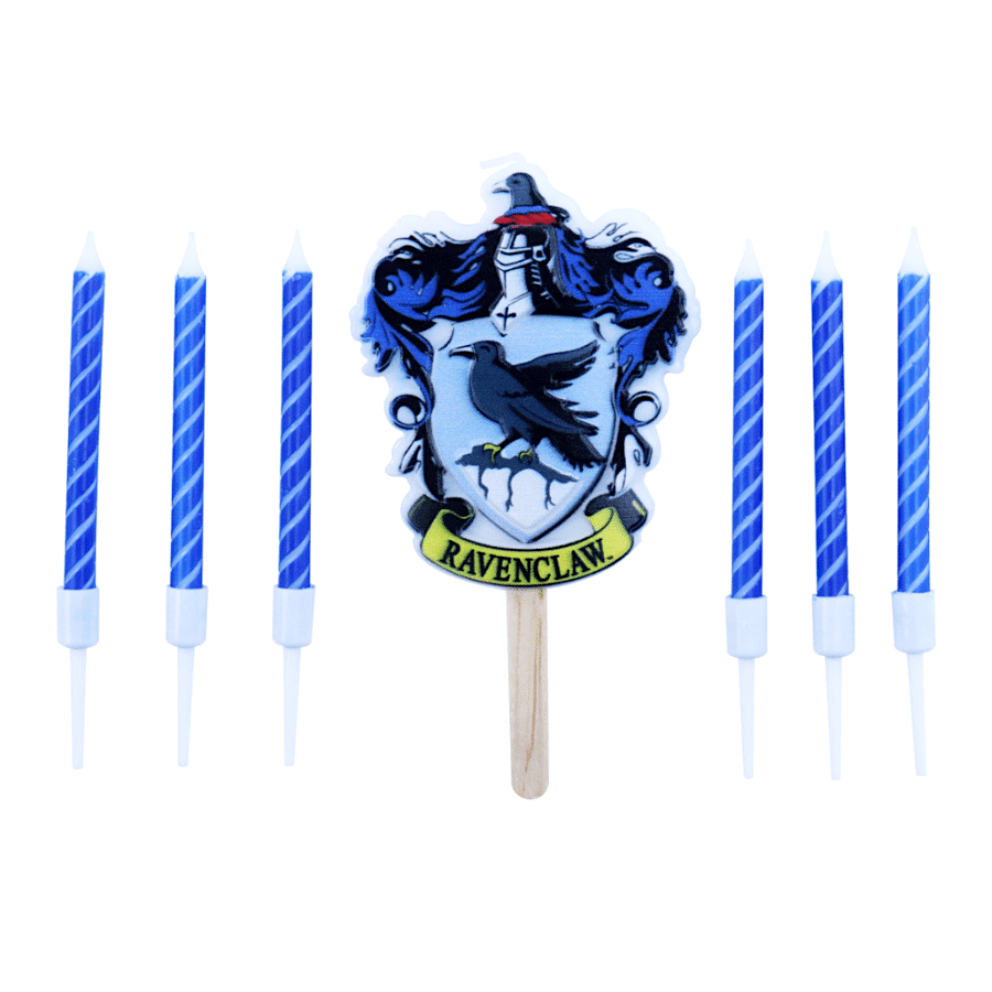 SET VELAS CUMPLEAÑOS "HARRY POTTER" PME - RAVENCLAW 2 SET VELAS CUMPLEAÑOS "HARRY POTTER" PME - RAVENCLAW - Imagen 2