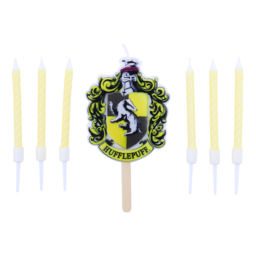 SET VELAS CUMPLEAÑOS "HARRY POTTER" PME - HUFFLEPUFF 2 SET VELAS CUMPLEAÑOS "HARRY POTTER" PME - HUFFLEPUFF - Imagen 2