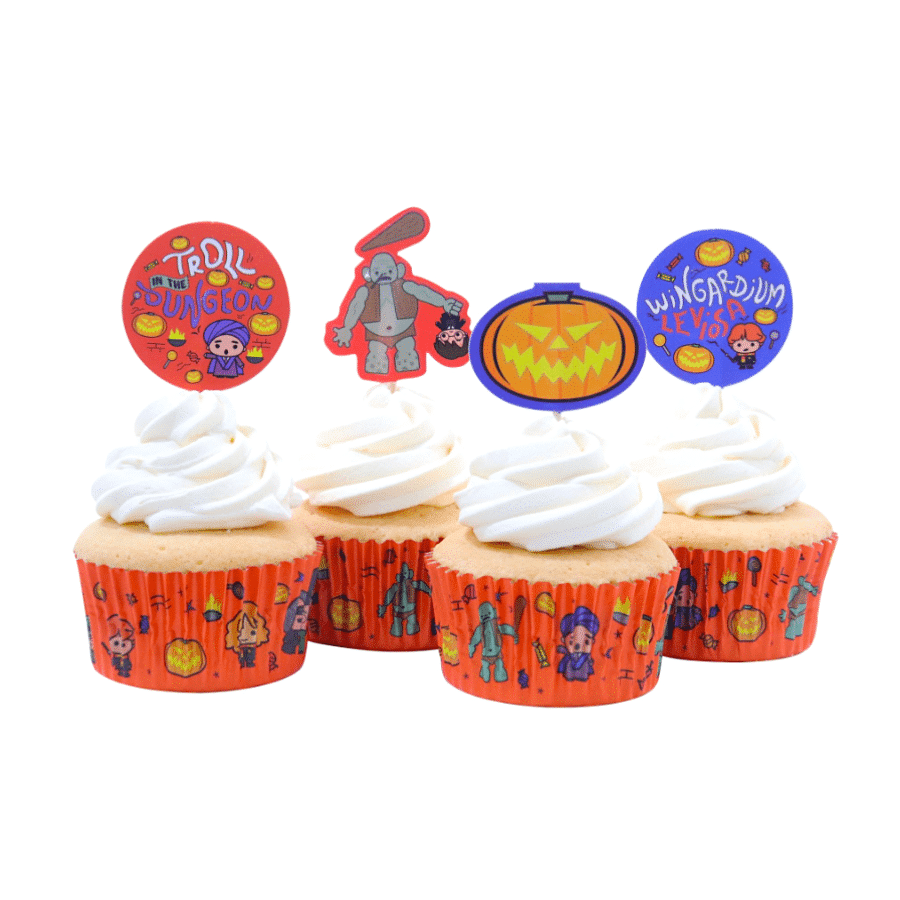 SET CAPSULAS CUPCAKE + TOPPERS PME - TROLL "HARRY POTTER" 5 SET CAPSULAS CUPCAKE + TOPPERS PME - TROLL "HARRY POTTER" - Imagen 5