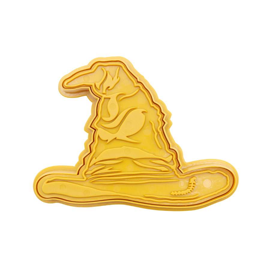 CORTADOR + MARCADOR DE GALLETAS PME - SOMBRERO "HARRY POTTER" 4 CORTADOR + MARCADOR DE GALLETAS PME - SOMBRERO "HARRY POTTER" - Imagen 4