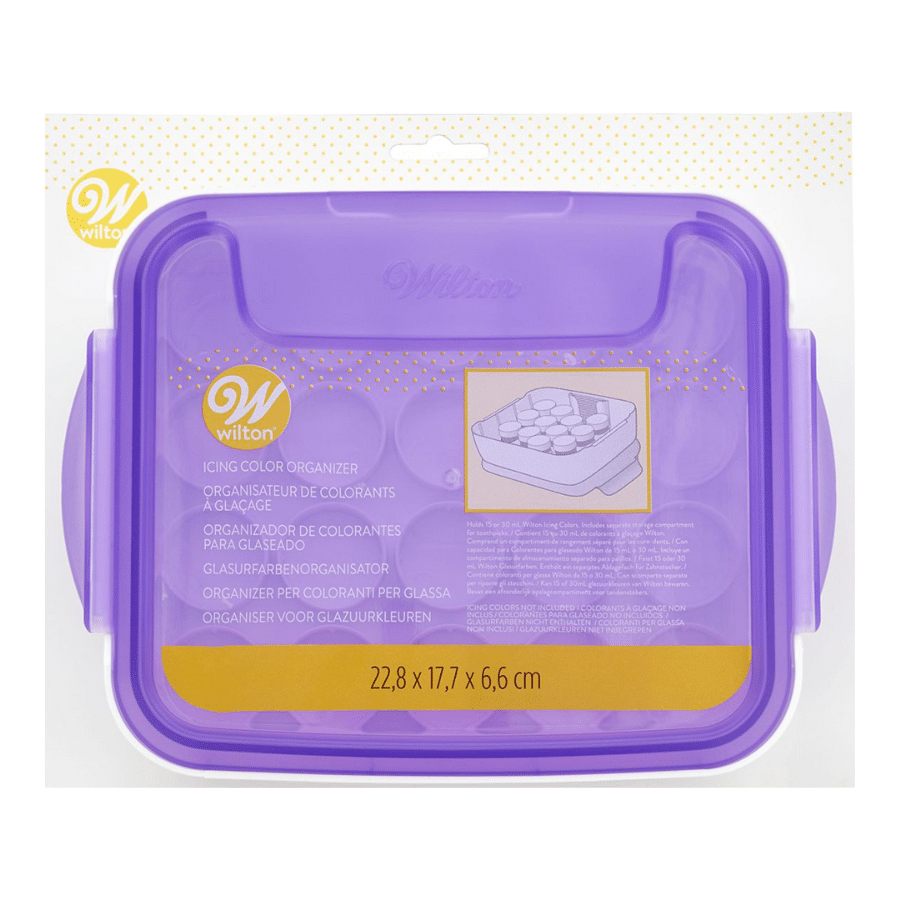ORGANIZADOR DE COLORANTES - WILTON 1 ORGANIZADOR DE COLORANTES - WILTON