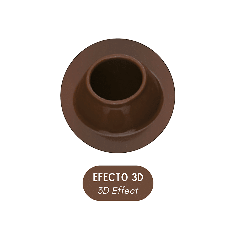 MOLDE SILICONA CHOCOLATE SILIKOMART - HUEVO (3D) 2 MOLDE SILICONA CHOCOLATE SILIKOMART - HUEVO (3D) - Imagen 2