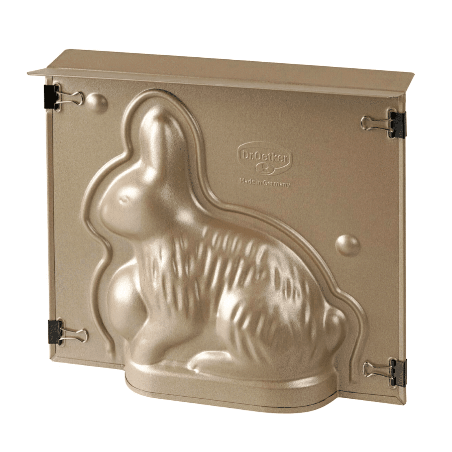 MOLDE DE ACERO DR. OETKER - CONEJO DE PASCUA 1 MOLDE DE ACERO DR. OETKER - CONEJO DE PASCUA