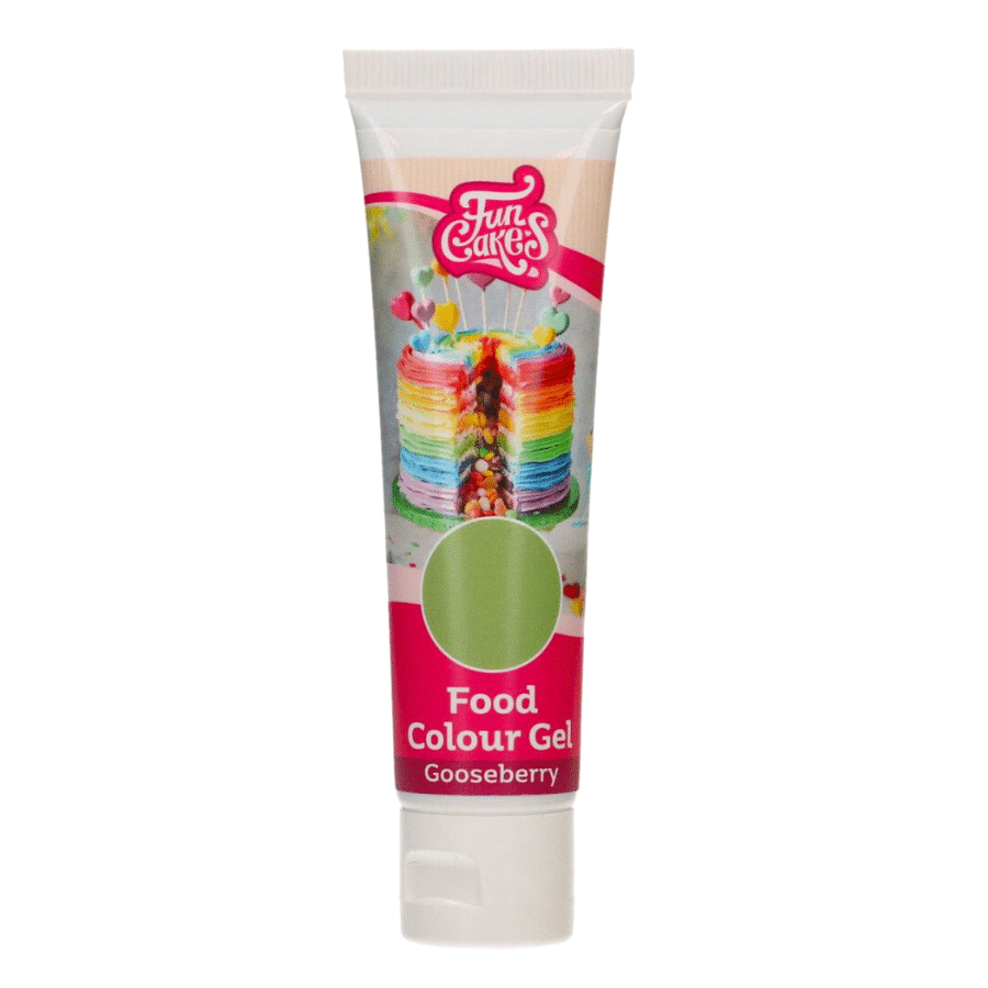 COLORANTE EN GEL DE FUNCAKES - GOOSEBERRY / GROSELLA 30 G 1 COLORANTE EN GEL DE FUNCAKES - GOOSEBERRY / GROSELLA 30 G
