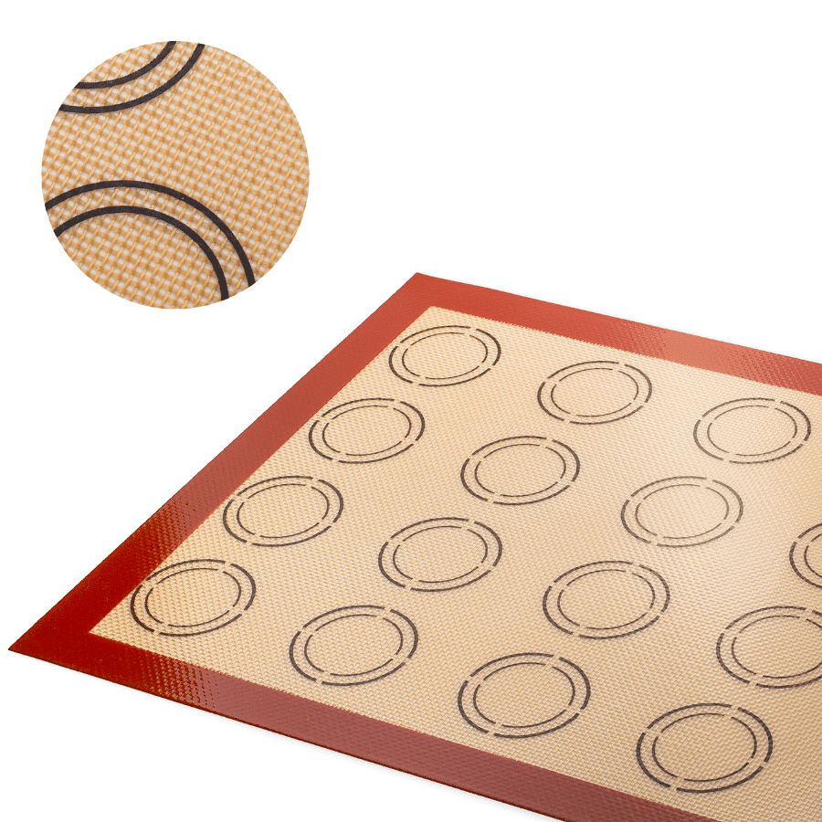 TAPETE SILICONA PARA MACARONS - 20 CAVIDADES 2 TAPETE SILICONA PARA MACARONS - 20 CAVIDADES - Imagen 2