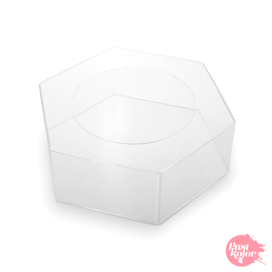 SOPORTE HEXAGONAL TRANSPARENTE PARA TARTAS - 20 CM / H 10 CM 3 SOPORTE HEXAGONAL TRANSPARENTE PARA TARTAS - 20 CM / H 10 CM - Imagen 3