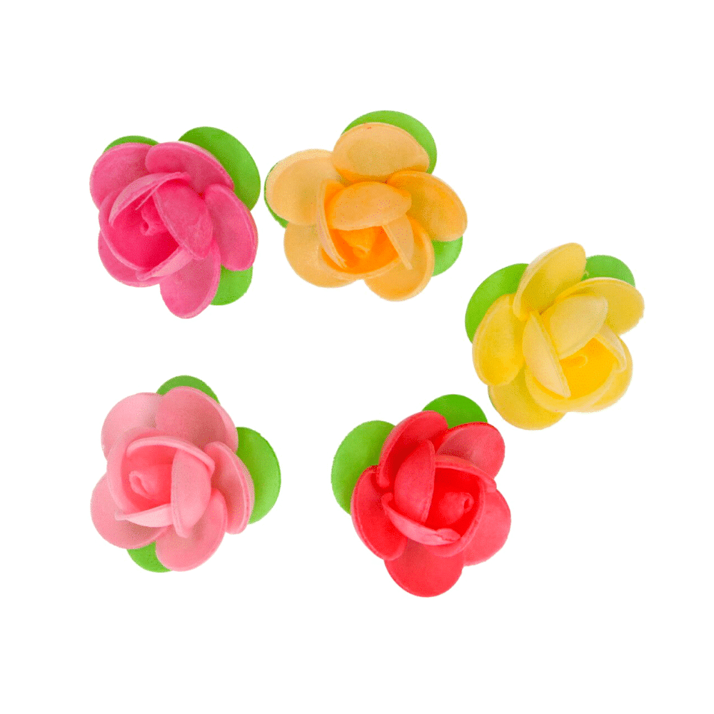 FLORES DE PAPEL DE OBLEA FUNCAKES - CAMELIAS 3 FLORES DE PAPEL DE OBLEA FUNCAKES - CAMELIAS - Imagen 3