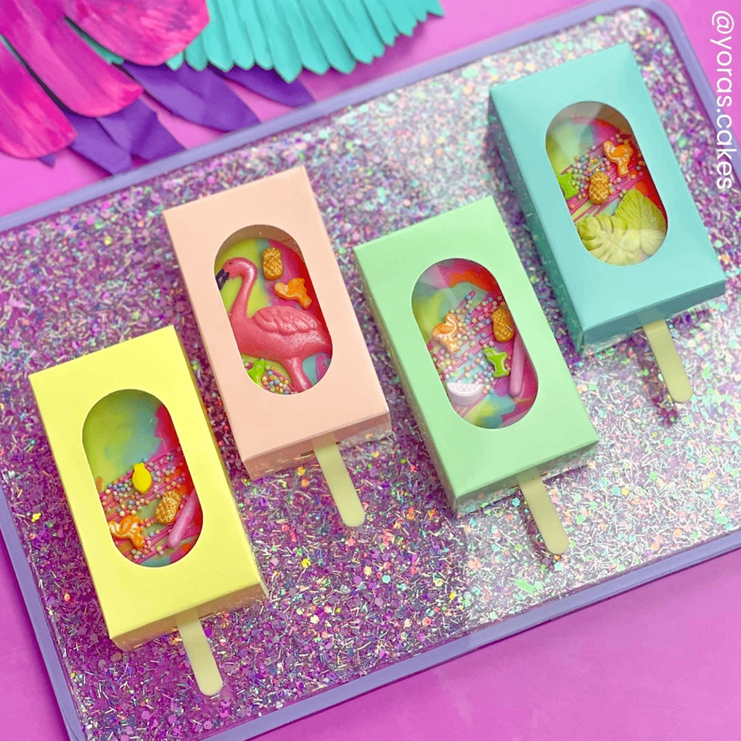 SET CAJAS PARA HELADOS "SIMPLY MAKING" - AMARILLO PASTEL (10 U) 3 SET CAJAS PARA HELADOS "SIMPLY MAKING" - AMARILLO PASTEL (10 U) - Imagen 3