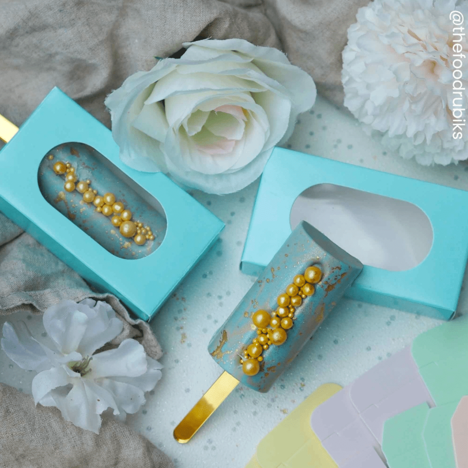 SET CAJAS PARA HELADOS "SIMPLY MAKING" - AZUL PASTEL (10 U) 4 SET CAJAS PARA HELADOS "SIMPLY MAKING" - AZUL PASTEL (10 U) - Imagen 4