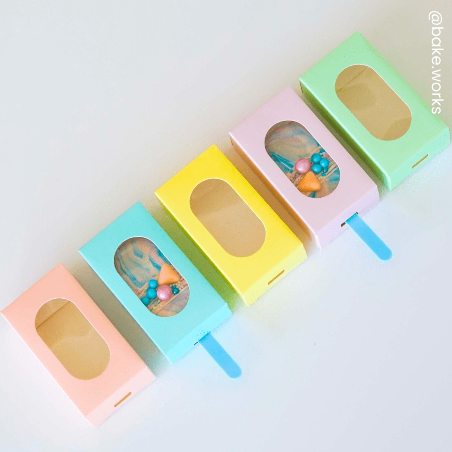 SET CAJAS PARA HELADOS "SIMPLY MAKING" - MORADO PASTEL (10 U) 3 SET CAJAS PARA HELADOS "SIMPLY MAKING" - MORADO PASTEL (10 U) - Imagen 3