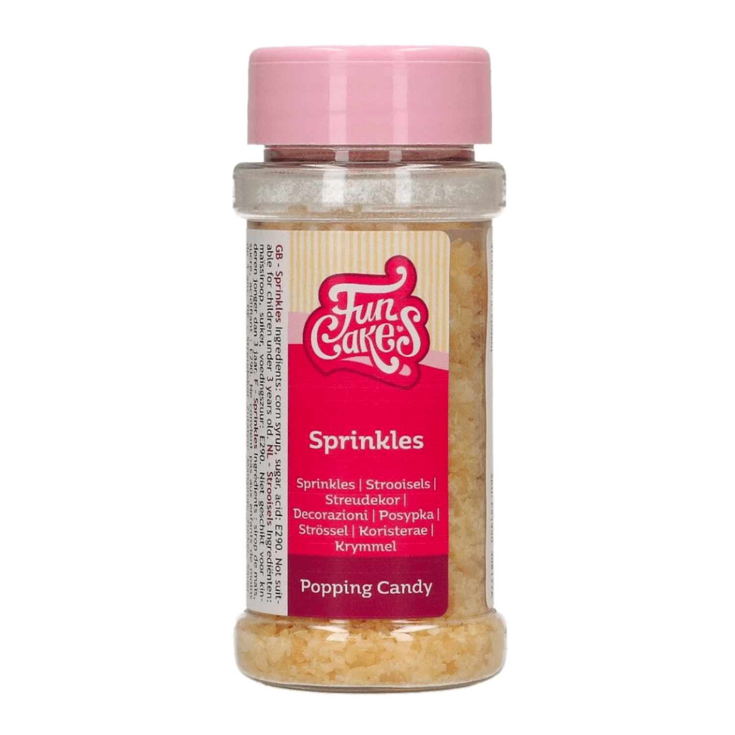 CARAMELOS "POPPING CANDY" FUNCAKES - 70 G 2 CARAMELOS "POPPING CANDY" FUNCAKES - 70 G - Imagen 2