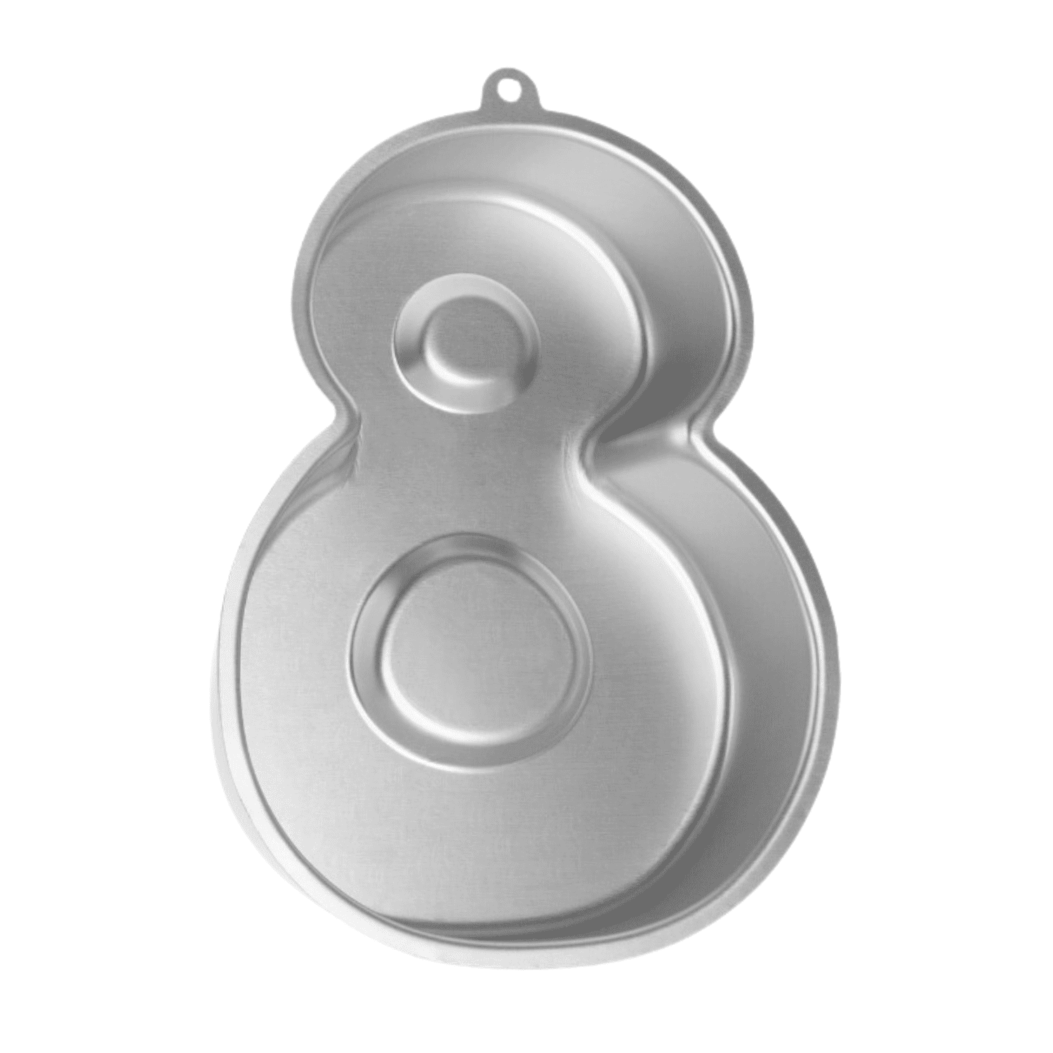 MOLDE DE ALUMINIO PARA TARTA - NUMERO 8 3 MOLDE DE ALUMINIO PARA TARTA - NUMERO 8 - Imagen 3