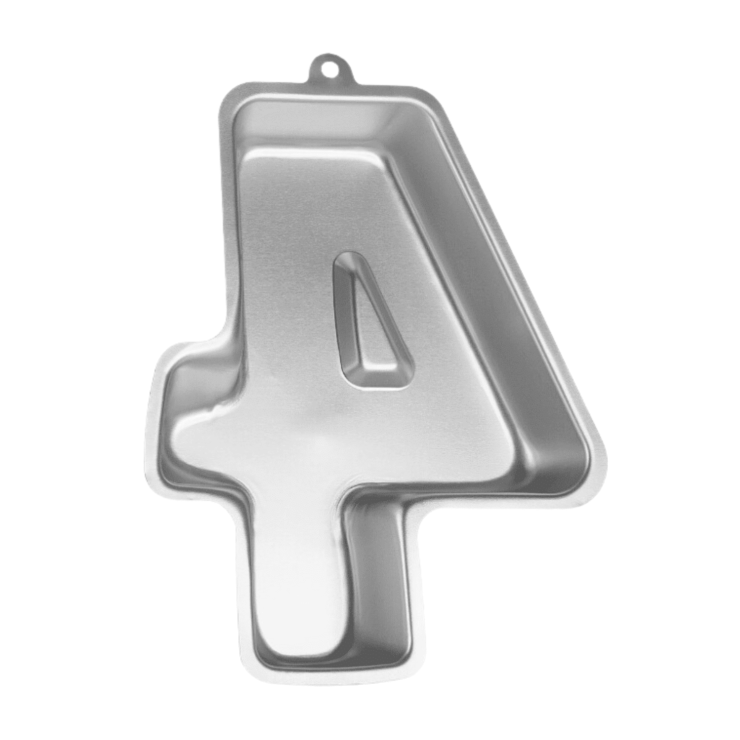 MOLDE DE ALUMINIO PARA TARTA - NUMERO 4 3 MOLDE DE ALUMINIO PARA TARTA - NUMERO 4 - Imagen 3