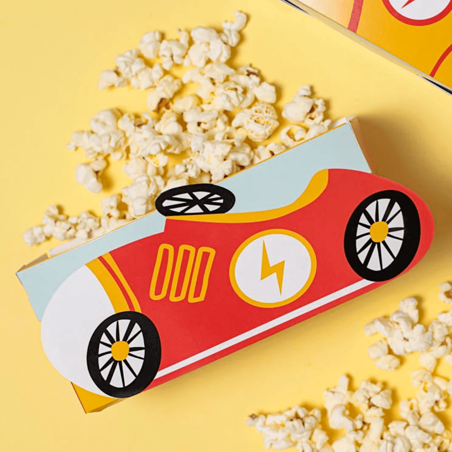 CAJAS DE PAPEL PARA SNACKS PARTYDECO - COCHES 3 CAJAS DE PAPEL PARA SNACKS PARTYDECO - COCHES - Imagen 3