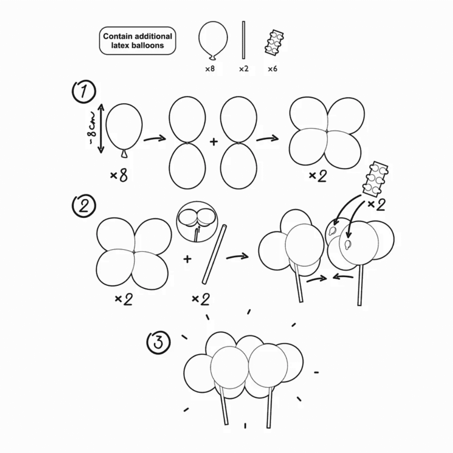 TOPPER PARA TARTA GLOBOS PARTYDECO - AZULES 3 TOPPER PARA TARTA GLOBOS PARTYDECO - AZULES - Imagen 3