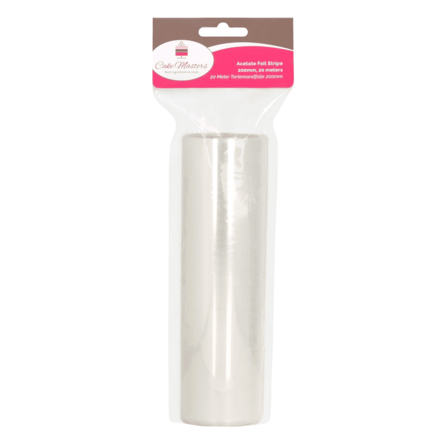 ROLLO DE ACETATO CAKE MASTERS - 20 CM / 20 M 1 ROLLO DE ACETATO CAKE MASTERS - 20 CM / 20 M