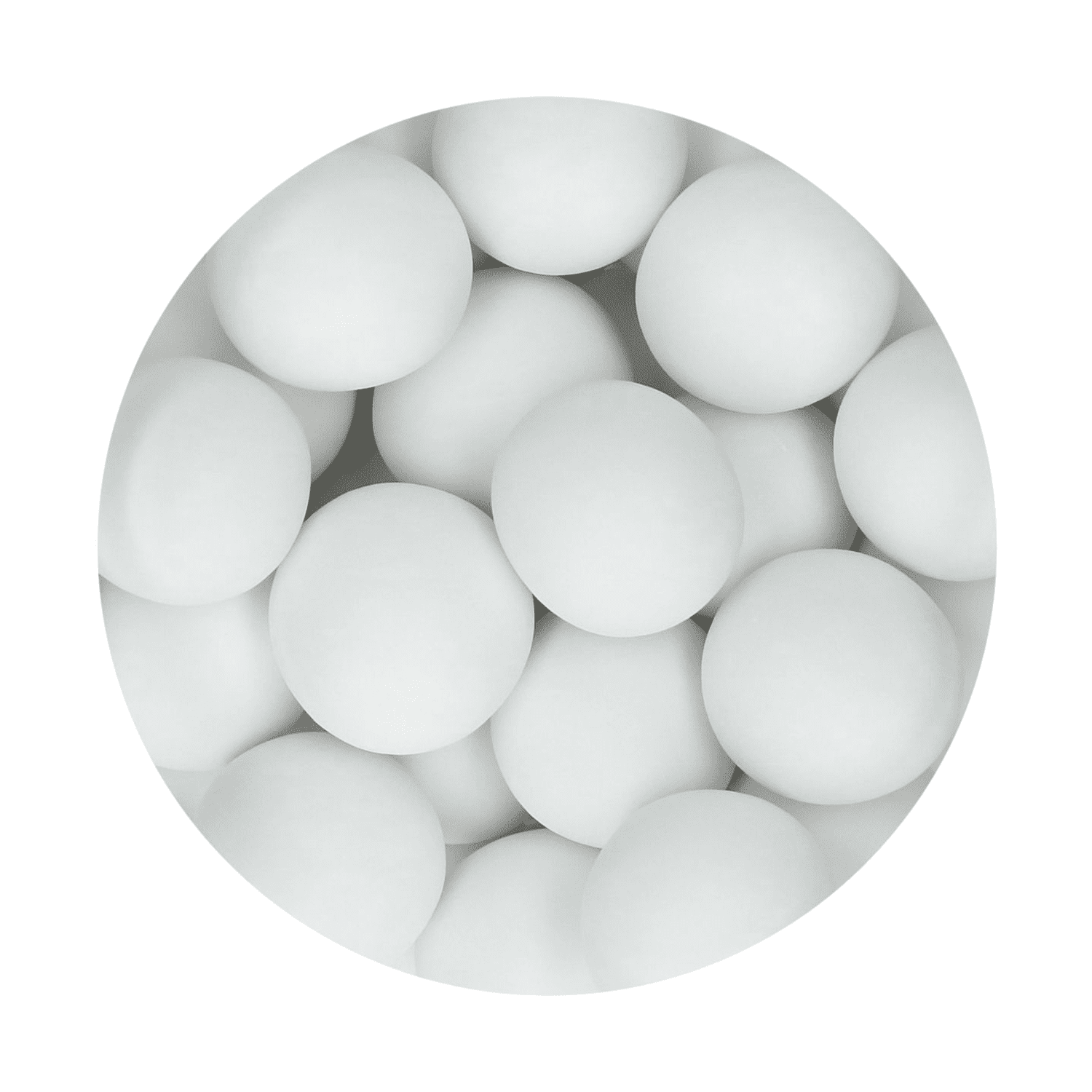 BOLAS CRUJIENTES DE CHOCOLATE FUNCAKES - MATT WHITE (130 G) 3 BOLAS CRUJIENTES DE CHOCOLATE FUNCAKES - MATT WHITE (130 G) - Imagen 3
