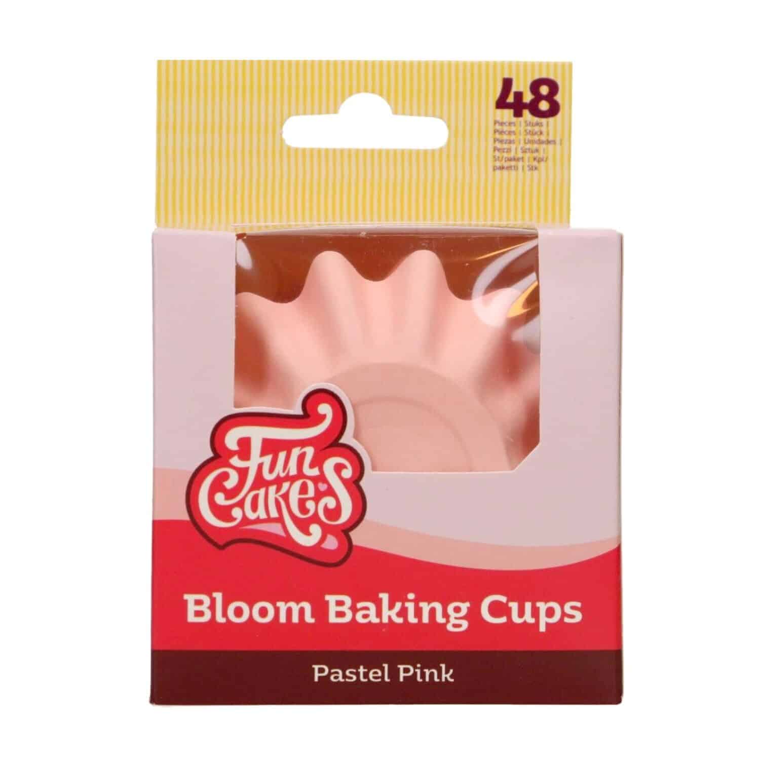 CAPSULAS CUPCAKES PARA HORNEAR "BLOOM" FUNCAKES - ROSAS PASTEL 2 CAPSULAS CUPCAKES PARA HORNEAR "BLOOM" FUNCAKES - ROSAS PASTEL - Imagen 2