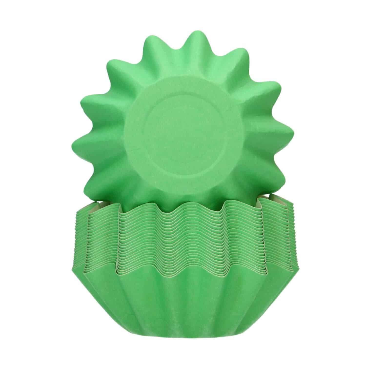 CAPSULAS CUPCAKES PARA HORNEAR "BLOOM" FUNCAKES - VERDES PASTEL 1 CAPSULAS CUPCAKES PARA HORNEAR "BLOOM" FUNCAKES - VERDES PASTEL