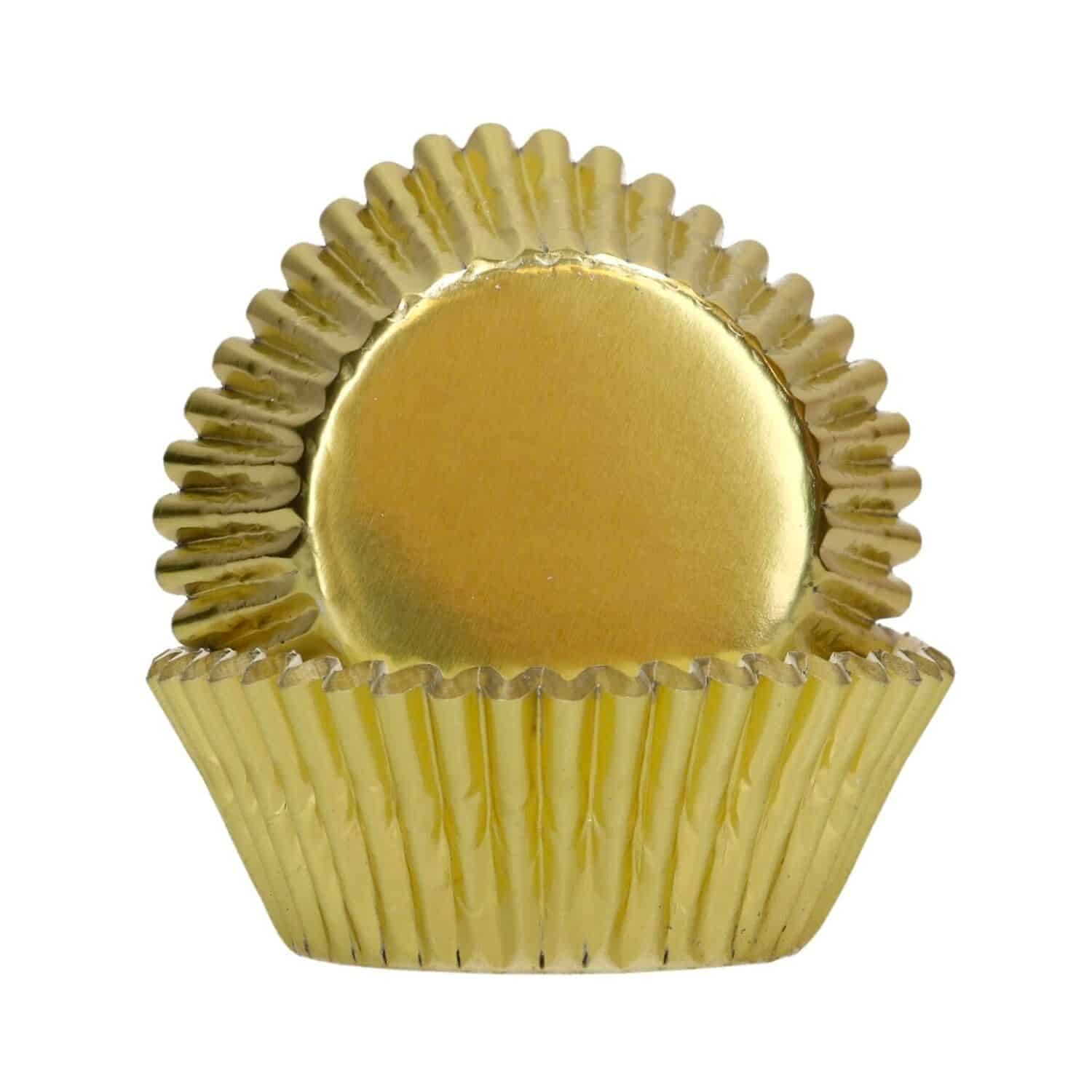 CAPSULAS CUPCAKES PAPEL ALUMINIO "FOIL" FUNCAKES - ORO METALICO 1 CAPSULAS CUPCAKES PAPEL ALUMINIO "FOIL" FUNCAKES - ORO METALICO