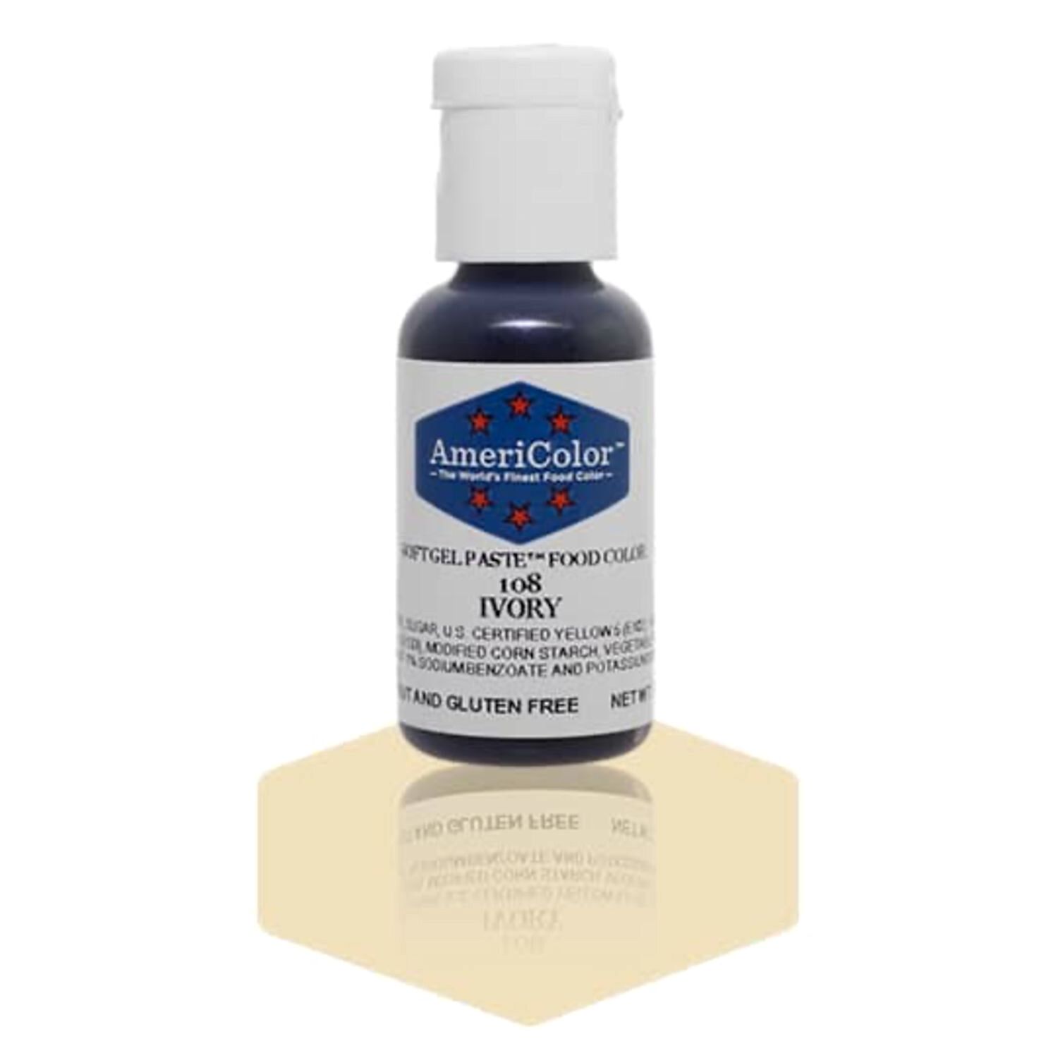 COLORANTE EN GEL MARFIL (21 G) - AMERICOLOR 1 COLORANTE EN GEL MARFIL (21 G) - AMERICOLOR