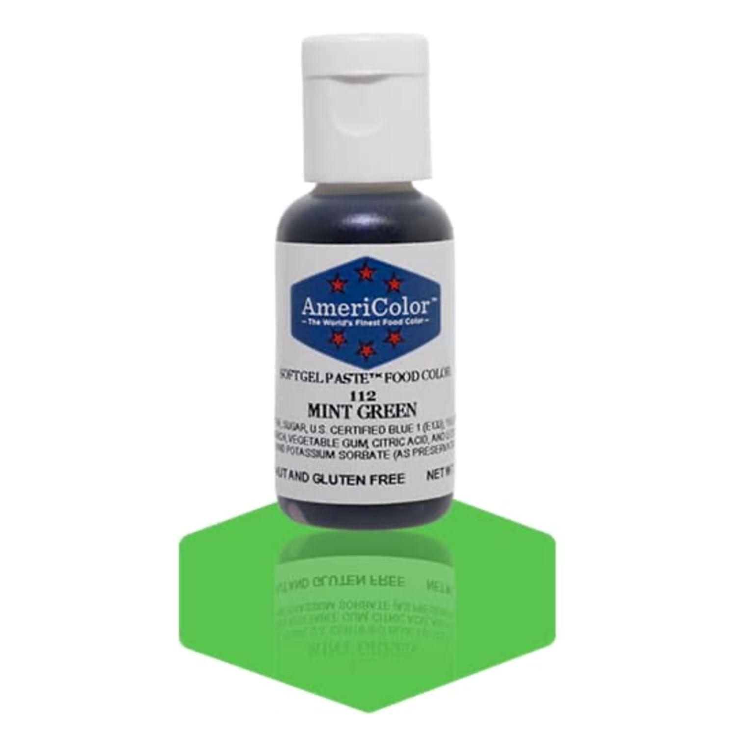 COLORANTE EN GEL VERDE MENTA (21 G) - AMERICOLOR 1 COLORANTE EN GEL VERDE MENTA (21 G) - AMERICOLOR