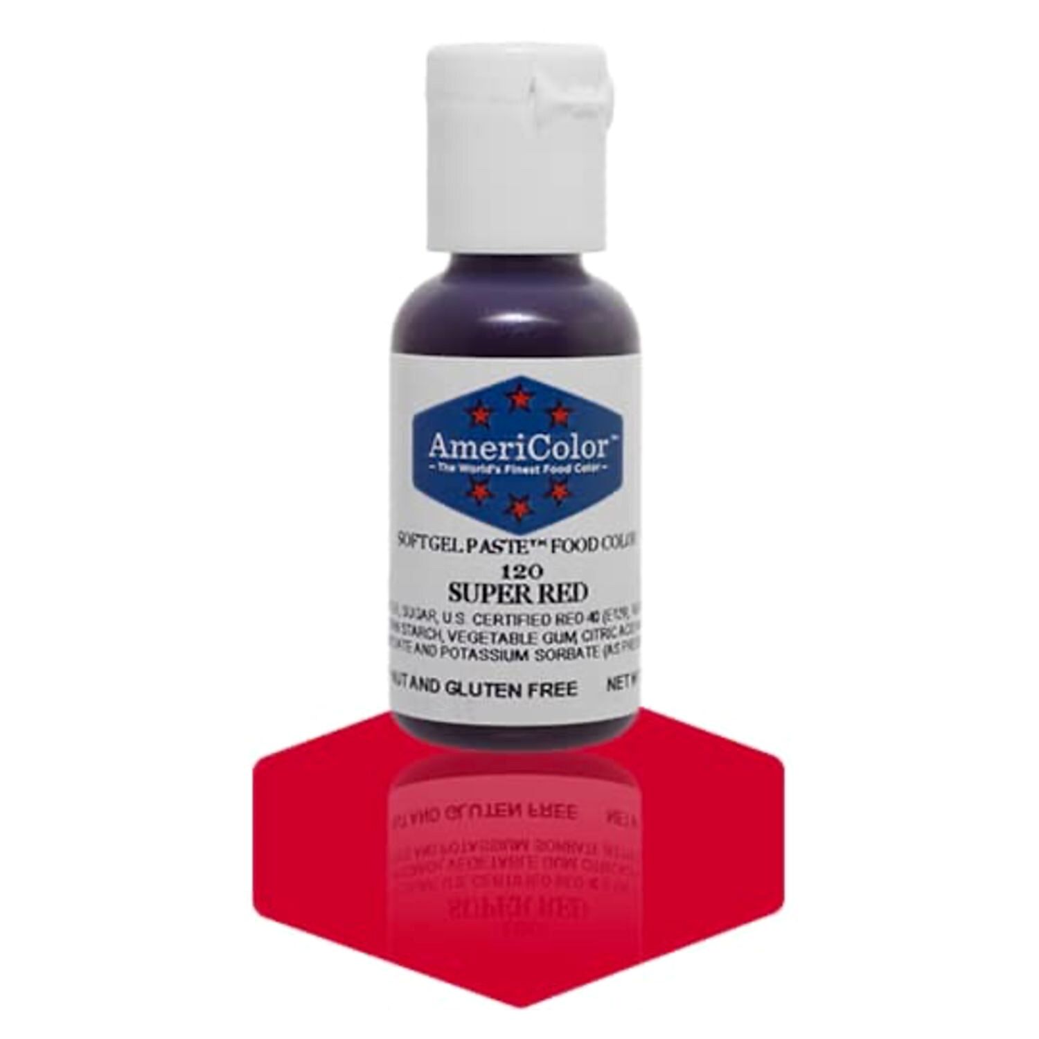 COLORANTE EN GEL SUPER ROJO (21 G) - AMERICOLOR 1 COLORANTE EN GEL SUPER ROJO (21 G) - AMERICOLOR