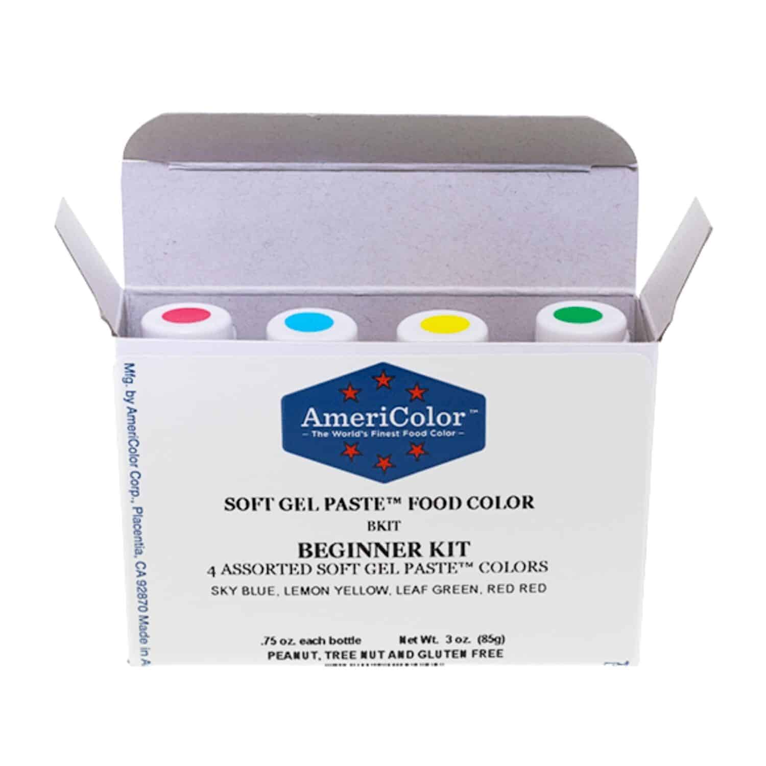 "BEGINNER KIT" 4 COLORANTES EN GEL AMERICOLOR (84 G) 2 "BEGINNER KIT" 4 COLORANTES EN GEL AMERICOLOR (84 G) - Imagen 2