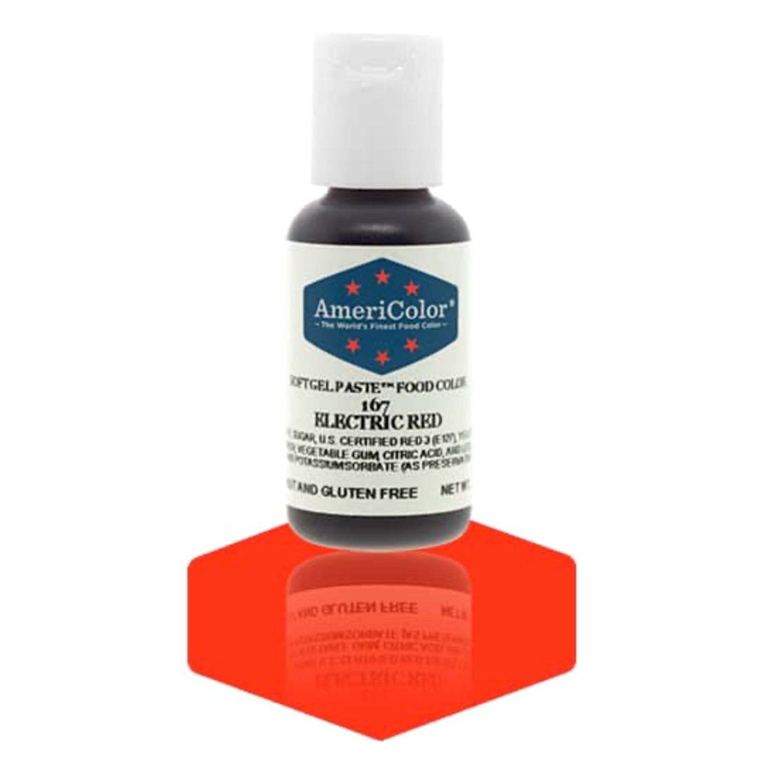 COLORANTE EN GEL ROJO ELECTRICO (21 G) - AMERICOLOR 1 COLORANTE EN GEL ROJO ELECTRICO (21 G) - AMERICOLOR