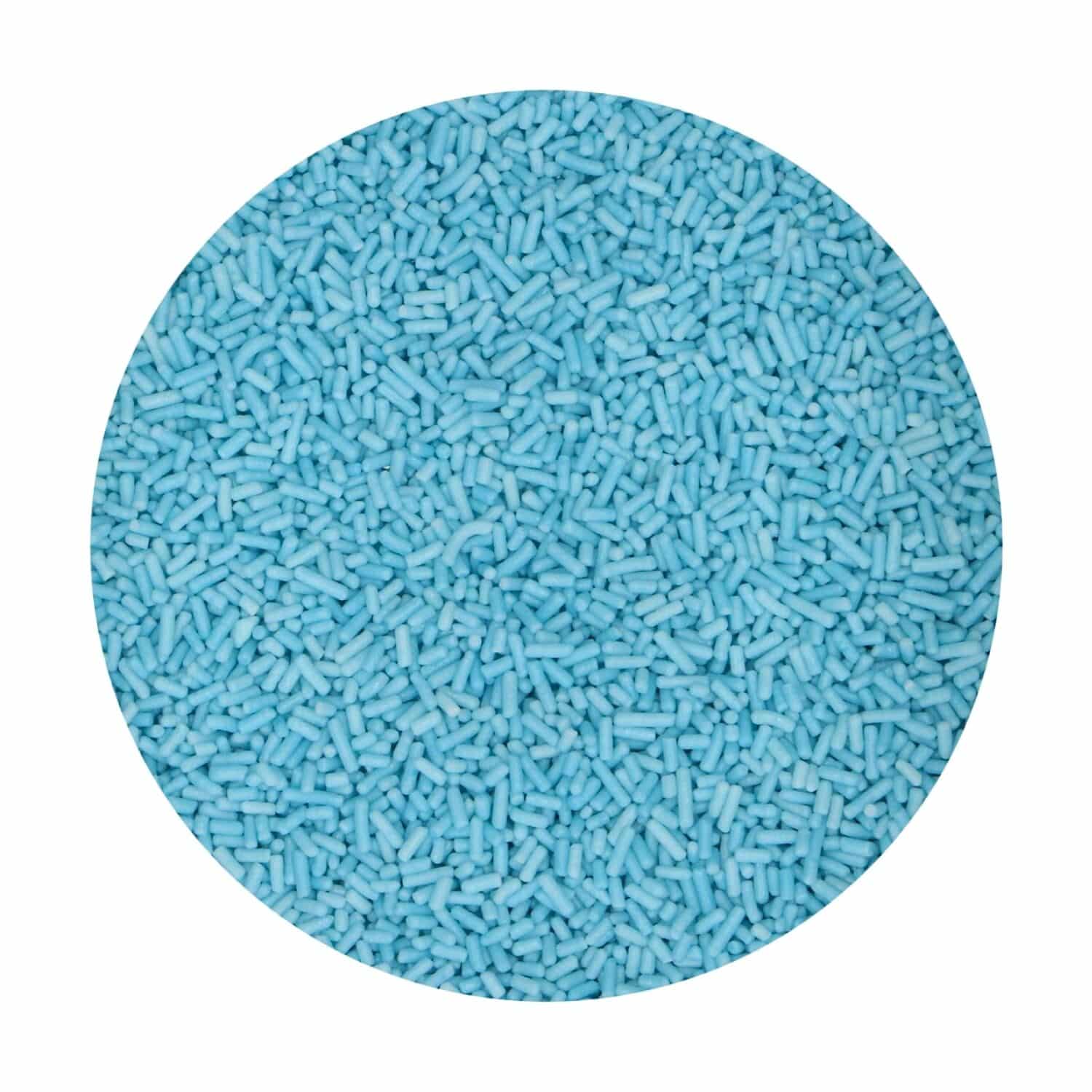 FIDEOS DE AZUCAR FUNCAKES - AZULES TURQUESA (80 G) 1 FIDEOS DE AZUCAR FUNCAKES - AZULES TURQUESA (80 G)