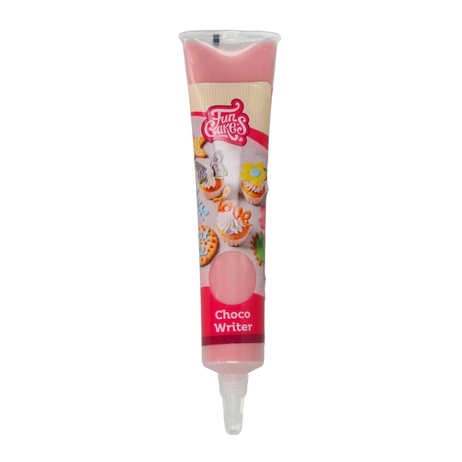 TUBO ESCRITOR "CHOCO WRITER" FUNCAKES - ROSA PASTEL (25 G) 3 TUBO ESCRITOR "CHOCO WRITER" FUNCAKES - ROSA PASTEL (25 G) - Imagen 3