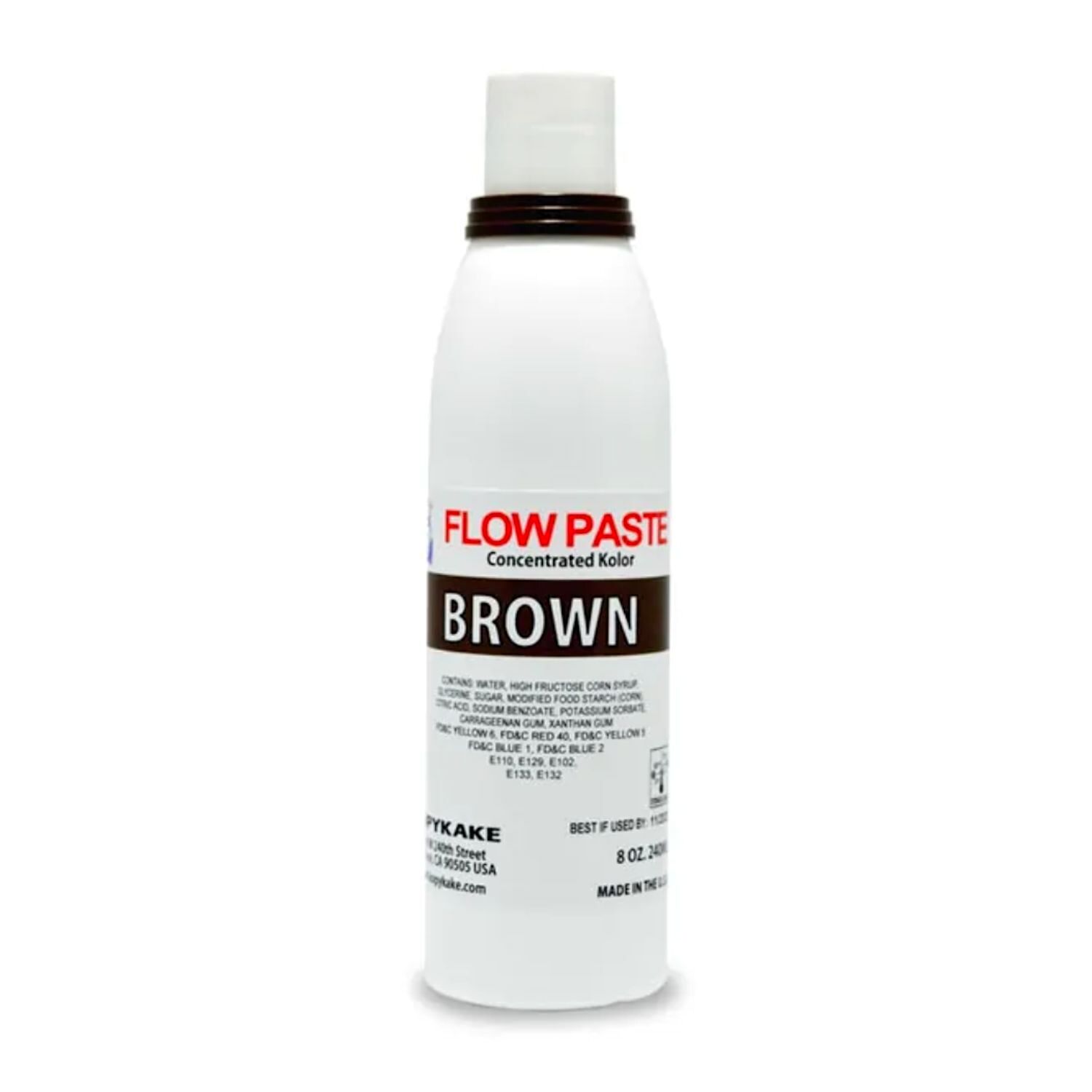 COLORANTE EN GEL "FLOW PASTE" KOPYKAKE - MARRON (118 ML) 1 COLORANTE EN GEL "FLOW PASTE" KOPYKAKE - MARRON (118 ML)