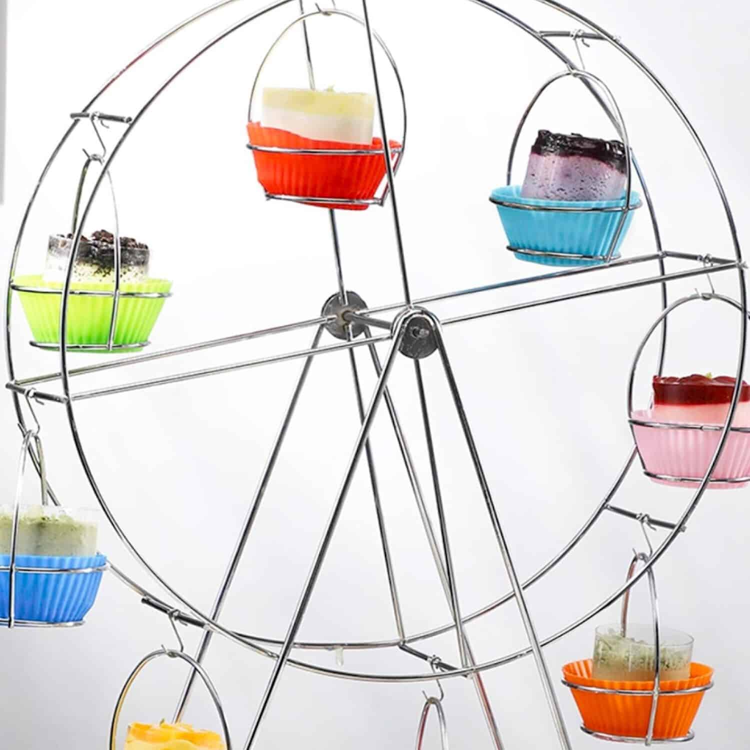 STAND PARA 8 CUPCAKES NORIA GIRATORIA 3 STAND PARA 8 CUPCAKES NORIA GIRATORIA - Imagen 3