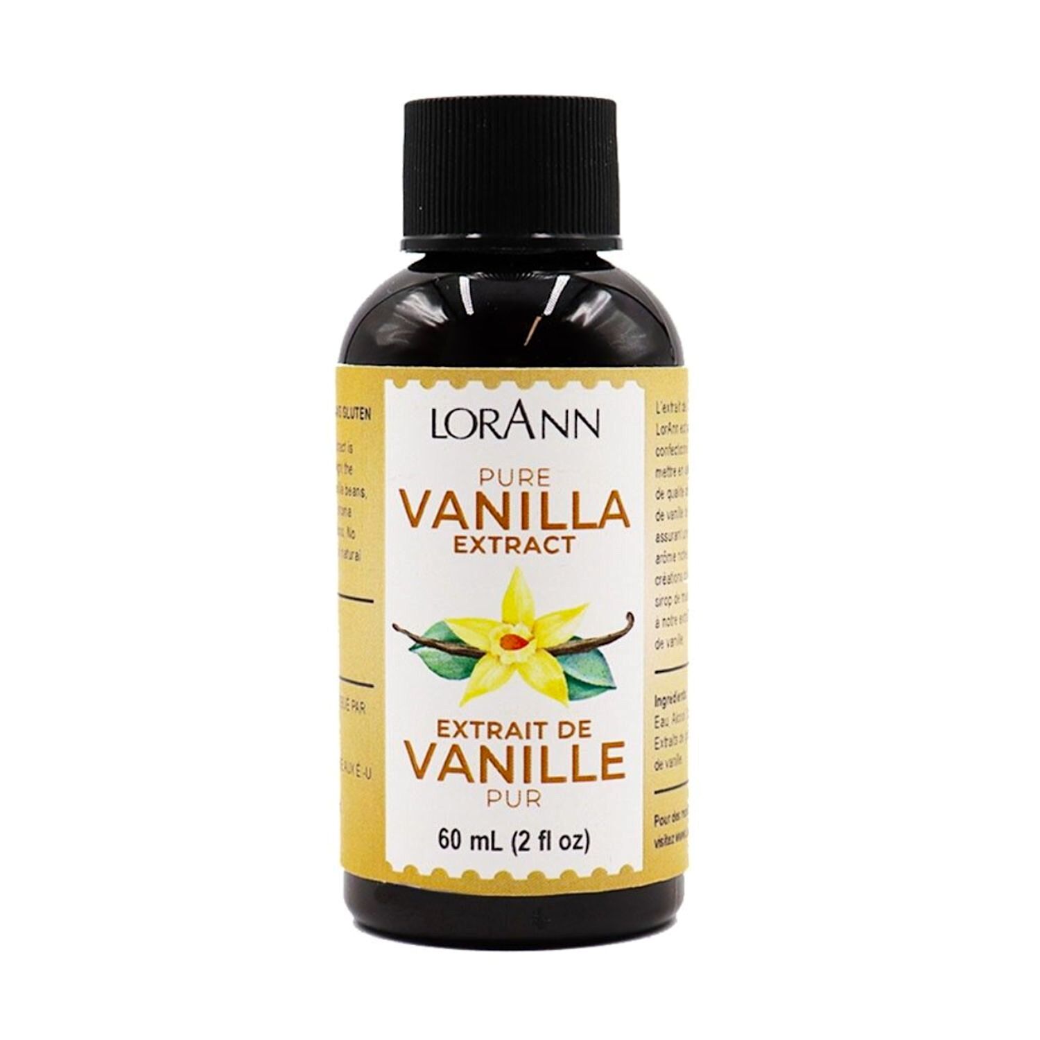 EXTRACTO PURO DE VAINILLA LORANN - 60 ML 1 EXTRACTO PURO DE VAINILLA LORANN - 60 ML
