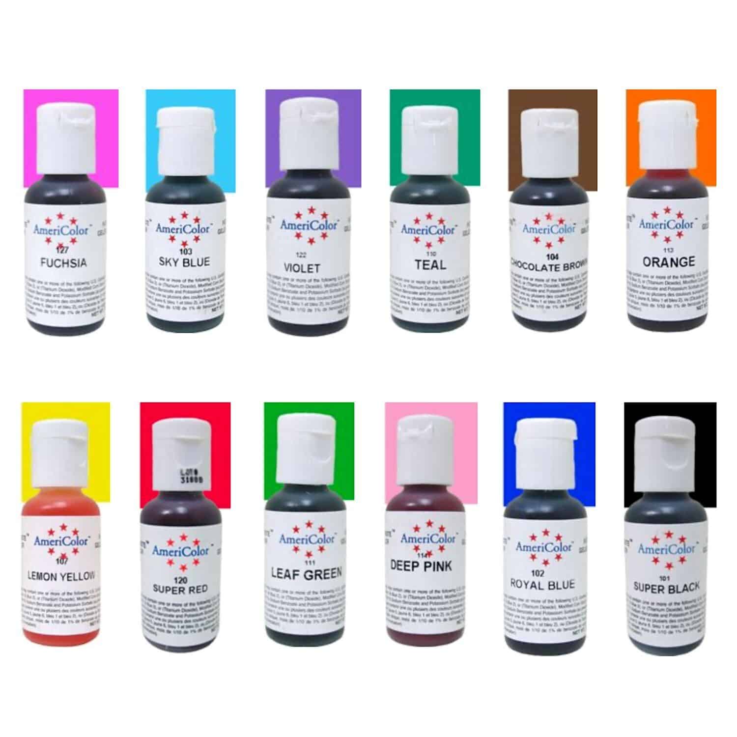 "STUDENT KIT" 12 COLORANTES EN GEL AMERICOLOR (252 G) 1 "STUDENT KIT" 12 COLORANTES EN GEL AMERICOLOR (252 G)