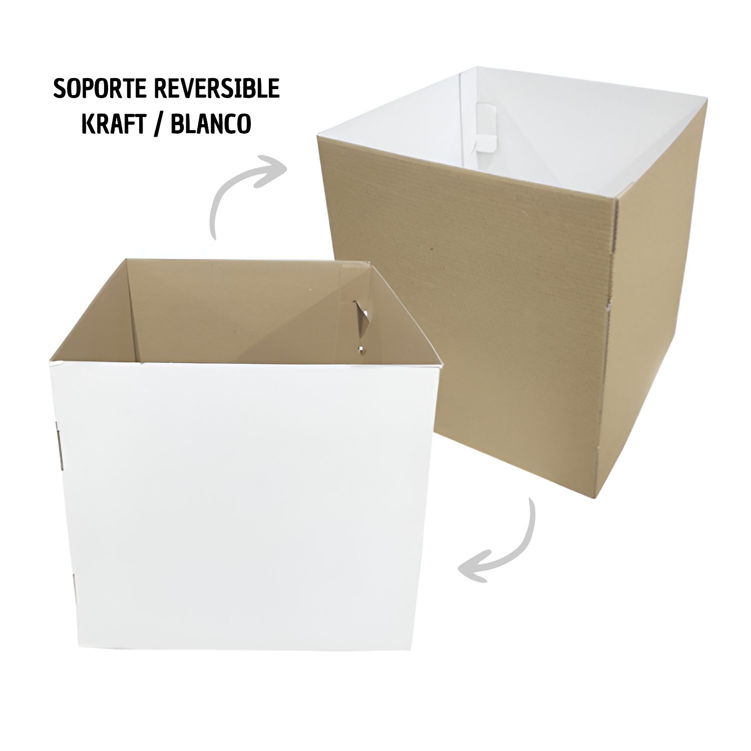 SOPORTE EXTENSION REVERSIBLE DE CAJA PARA TARTA - 23,5 CM 1 SOPORTE EXTENSION REVERSIBLE DE CAJA PARA TARTA - 23,5 CM
