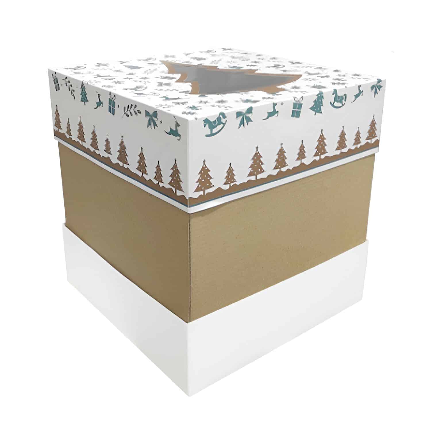SOPORTE EXTENSION REVERSIBLE DE CAJA PARA TARTA - 23,5 CM 2 SOPORTE EXTENSION REVERSIBLE DE CAJA PARA TARTA - 23,5 CM - Imagen 2