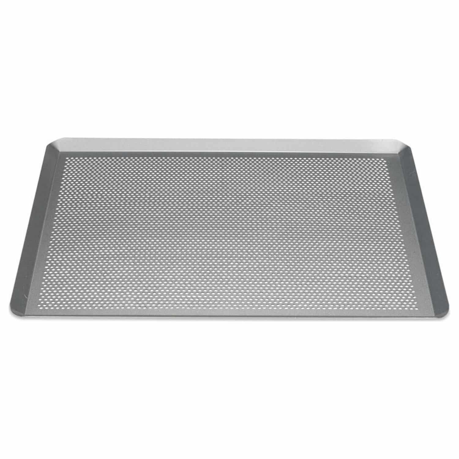 BANDEJA PARA HORNEAR PERFORADA "SILVER - TOP" PATISSE - 40 X 30 CM 1 BANDEJA PARA HORNEAR PERFORADA "SILVER - TOP" PATISSE - 40 X 30 CM