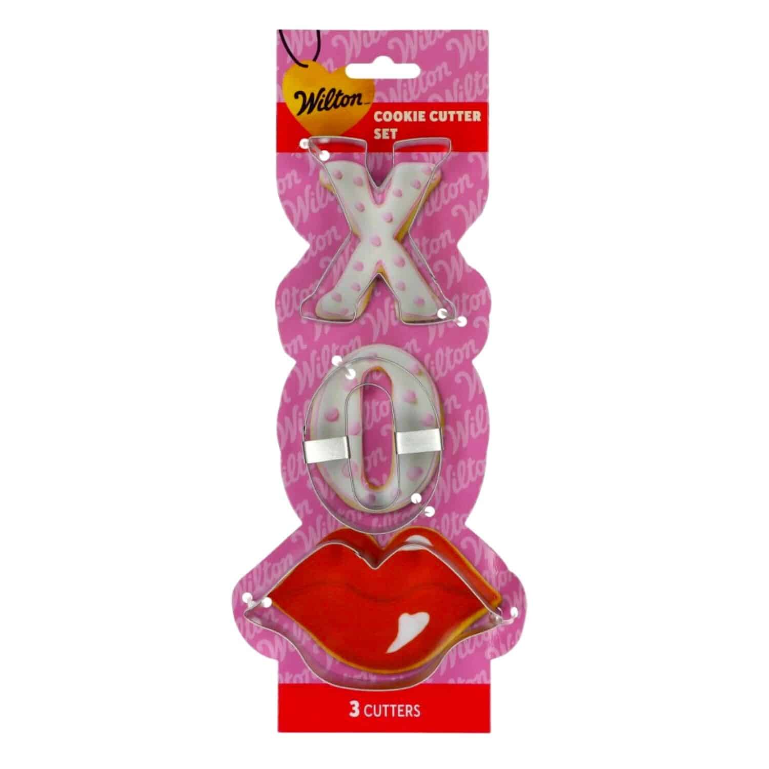 SET CORTADORES WILTON - LABIOS & "XO" SAN VALENTIN 1 SET CORTADORES WILTON - LABIOS & "XO" SAN VALENTIN
