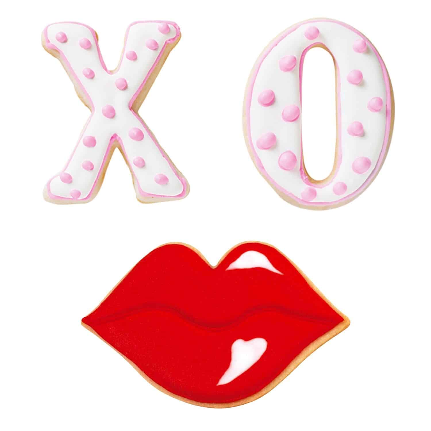 SET CORTADORES WILTON - LABIOS & "XO" SAN VALENTIN 3 SET CORTADORES WILTON - LABIOS & "XO" SAN VALENTIN - Imagen 3