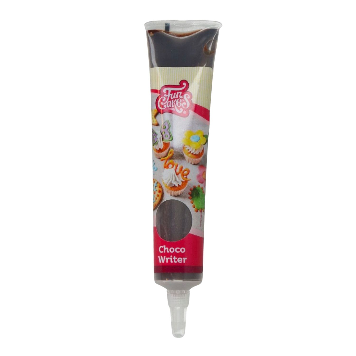 TUBO ESCRITOR "CHOCO WRITER" FUNCAKES - CHOCOLATE NEGRO (25 G) 2 TUBO ESCRITOR "CHOCO WRITER" FUNCAKES - CHOCOLATE NEGRO (25 G) - Imagen 2