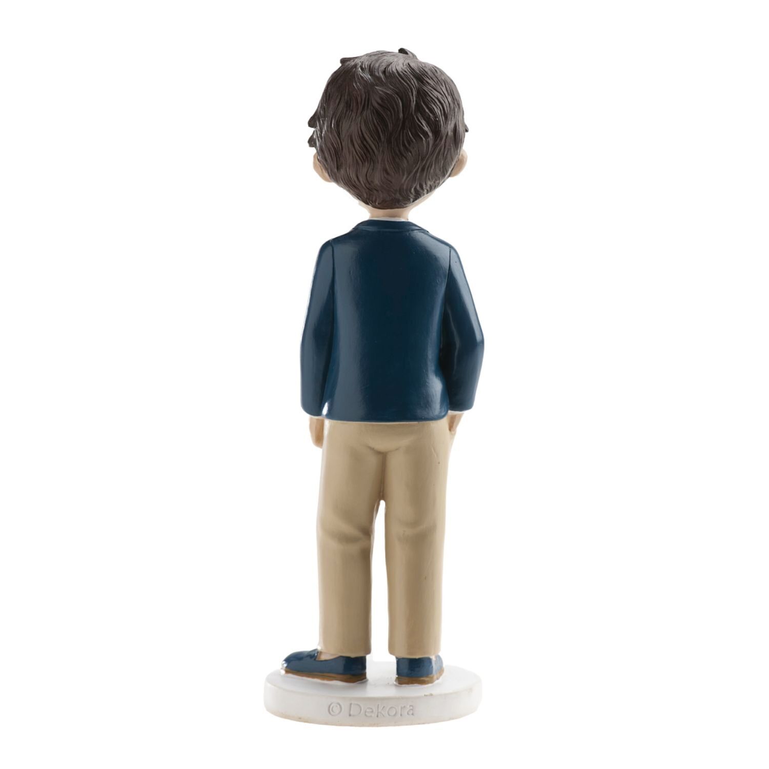 FIGURA PARA TARTA COMUNION - NIÑO CON CORBATA ROJA 3 FIGURA PARA TARTA COMUNION - NIÑO CON CORBATA ROJA - Imagen 3