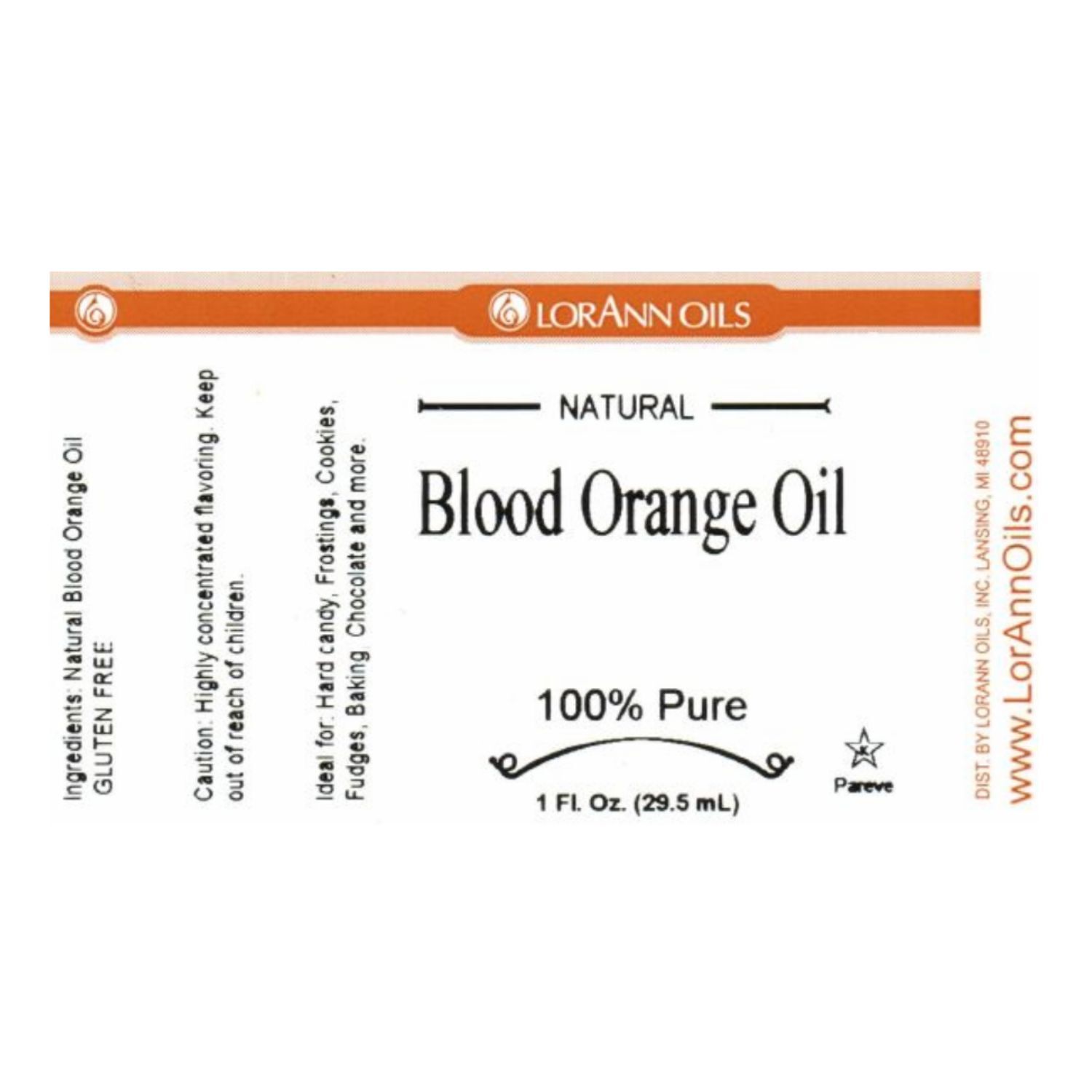 ACEITE "SUPER-STRENGTH" LORANN - NARANJA SANGUINA / BLOOD ORANGE (29,5 ML) 2 ACEITE "SUPER-STRENGTH" LORANN - NARANJA SANGUINA / BLOOD ORANGE (29,5 ML) - Imagen 2