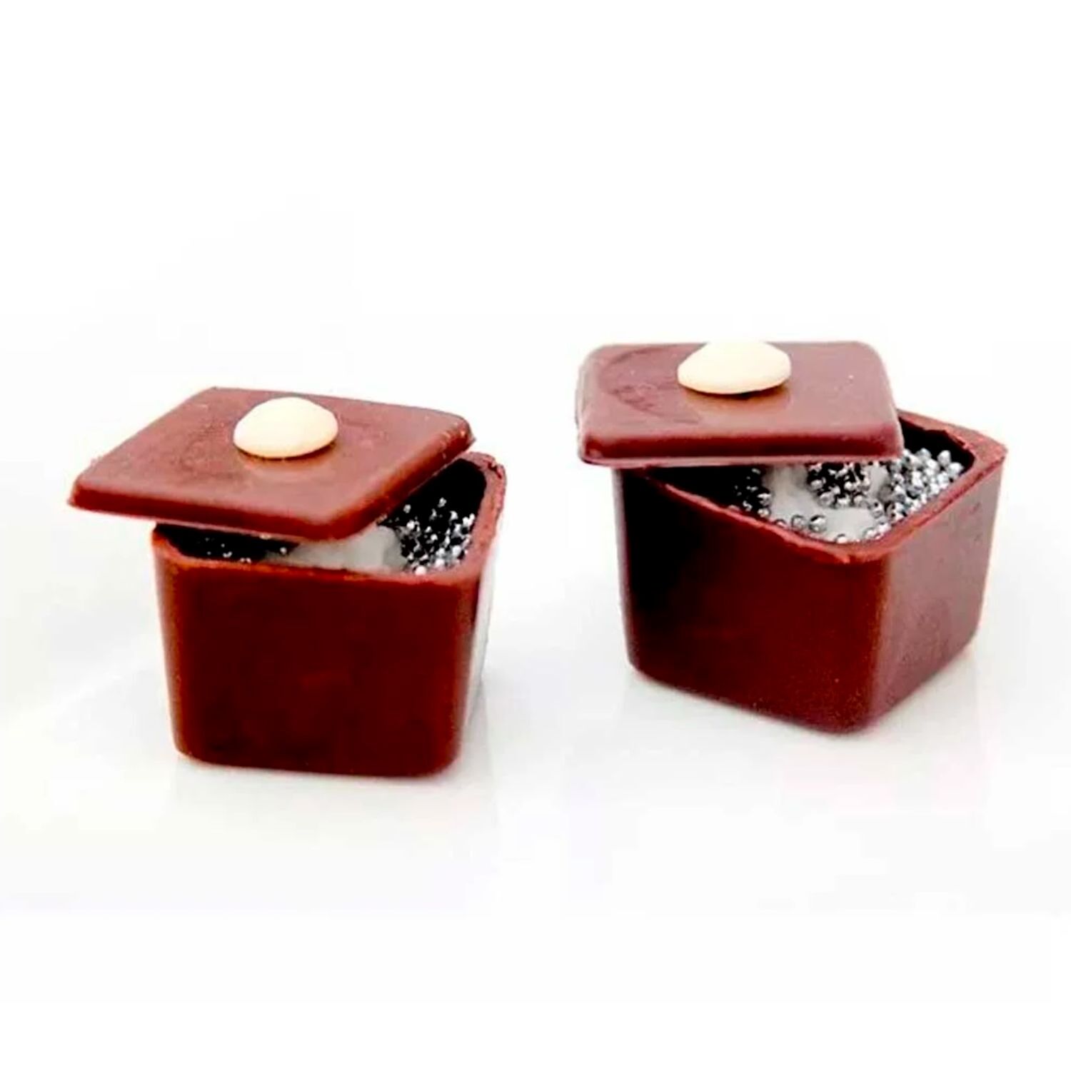 MOLDE PARA CHOCOLATE BWB - MINI CAJA CUADRADA (24 CAVIDADES) 2 MOLDE PARA CHOCOLATE BWB - MINI CAJA CUADRADA (24 CAVIDADES) - Imagen 2