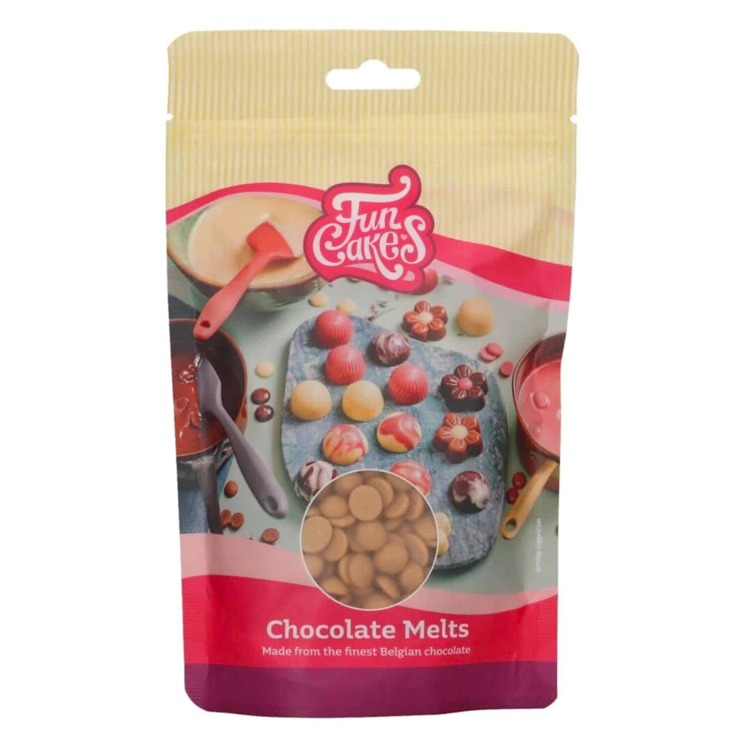 DECO MELTS FUNCAKES DORADOS 200 G 1 DECO MELTS FUNCAKES DORADOS 200 G