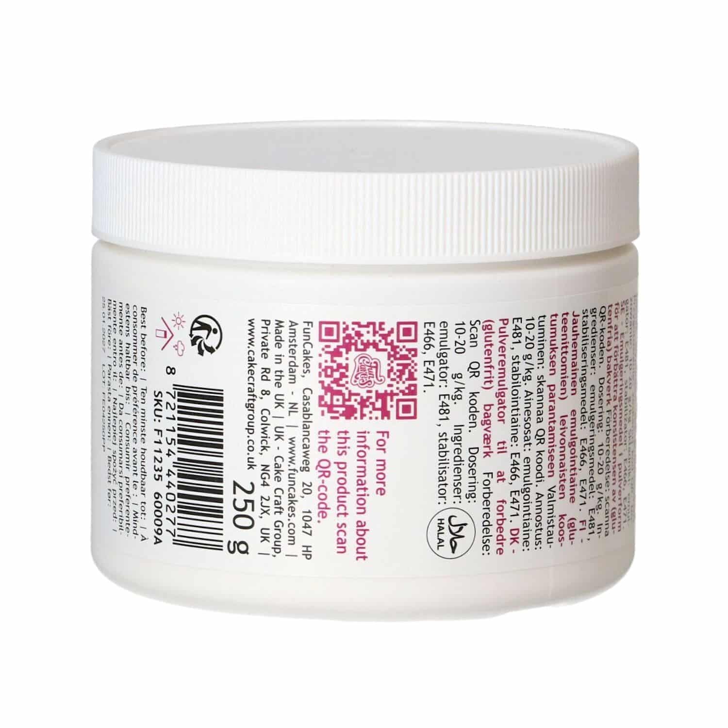 EMULSIONANTE EN POLVO FUNCAKES - 250 G 2 EMULSIONANTE EN POLVO FUNCAKES - 250 G - Imagen 2