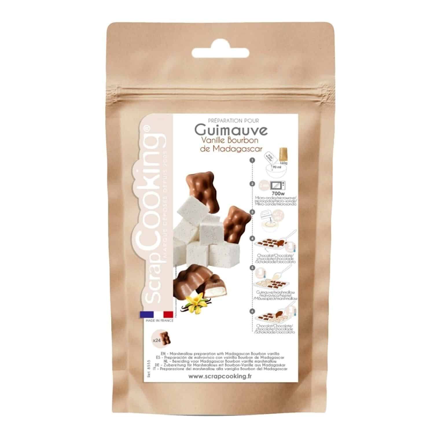 PREPARADO PARA MARSHMALLOW DE VAINILLA SCRAPCOOKING - 160 G 1 PREPARADO PARA MARSHMALLOW DE VAINILLA SCRAPCOOKING - 160 G