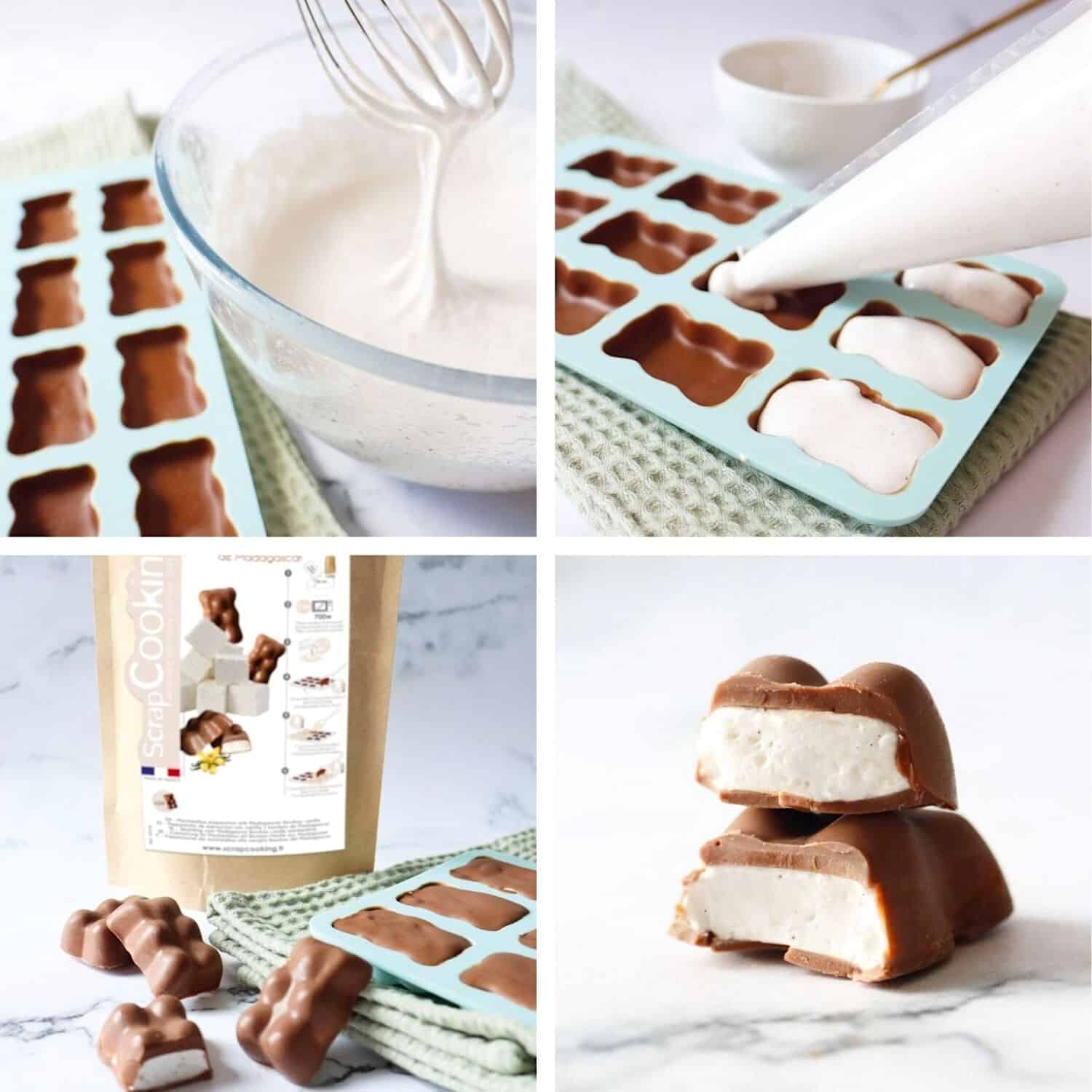 PREPARADO PARA MARSHMALLOW DE VAINILLA SCRAPCOOKING - 160 G 2 PREPARADO PARA MARSHMALLOW DE VAINILLA SCRAPCOOKING - 160 G - Imagen 2
