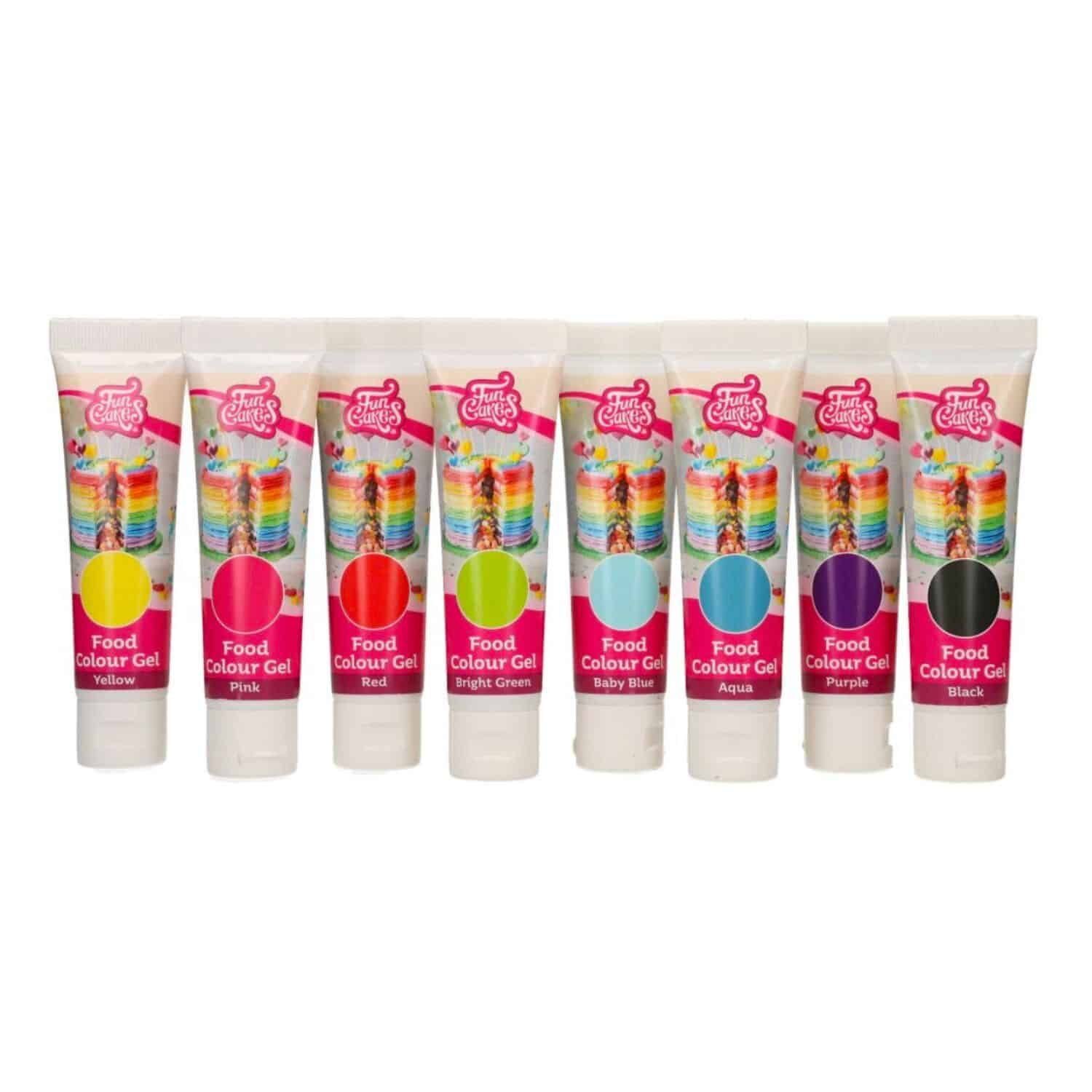 SET 8 COLORANTES EN GEL FUNCAKES 2 SET 8 COLORANTES EN GEL FUNCAKES - Imagen 2