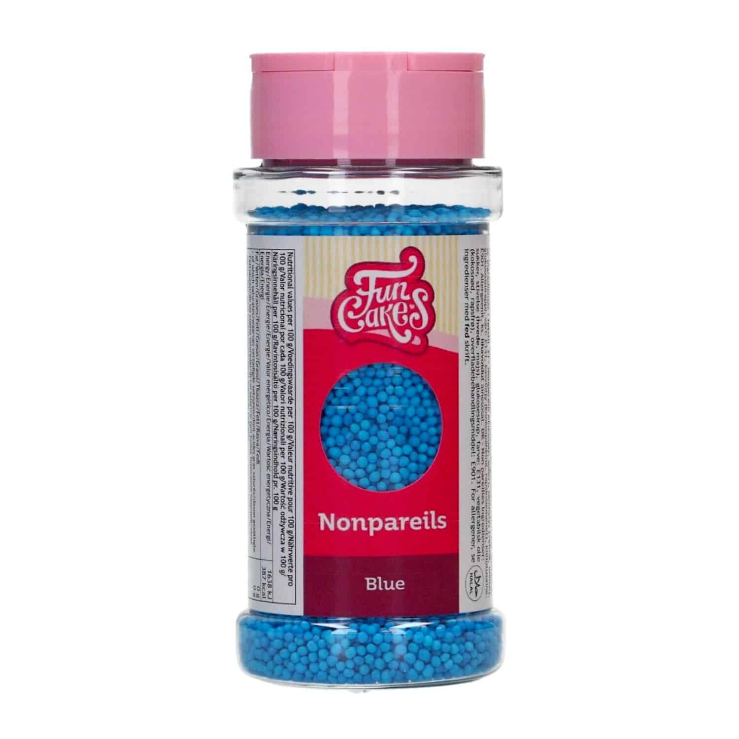 PERLAS DE AZUCAR (NONPAREILS) FUNCAKES - AZUL 80 G 2 PERLAS DE AZUCAR (NONPAREILS) FUNCAKES - AZUL 80 G - Imagen 2